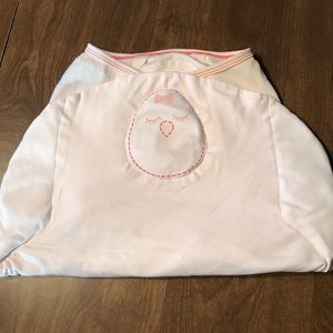 Nested Bean soft pink swaddler